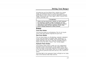 Ford-Ranger-owners-manual page 177 min