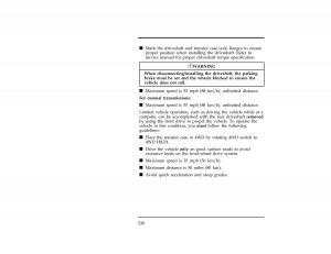 Ford-Ranger-owners-manual page 238 min