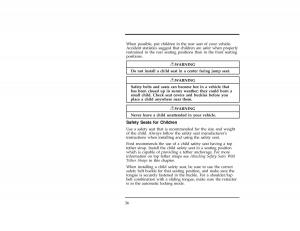 Ford-Ranger-owners-manual page 38 min