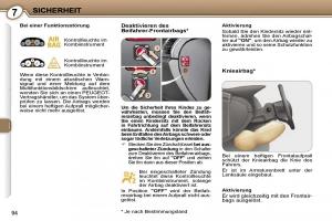 Peugeot-407-Handbuch page 106 min