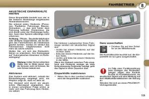 Peugeot-407-Handbuch page 118 min