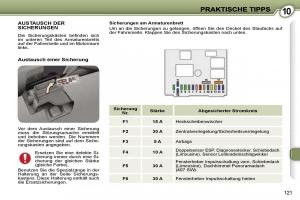 Peugeot-407-Handbuch page 135 min