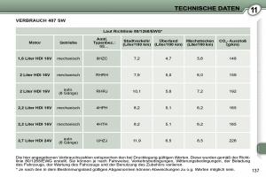 Peugeot-407-Handbuch page 154 min