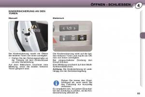 Peugeot-407-Handbuch page 72 min