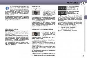 Peugeot-407-Kezelesi-utmutato page 44 min