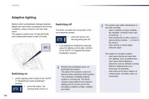 Peugeot-508-owners-manual page 144 min