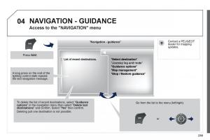 Peugeot-508-owners-manual page 261 min