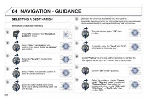 Peugeot-508-owners-manual page 262 min