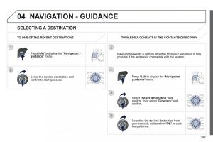 Peugeot-508-owners-manual page 263 min