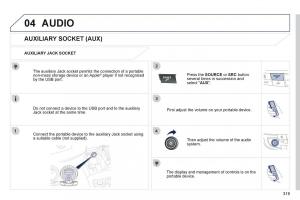 Peugeot-508-owners-manual page 321 min