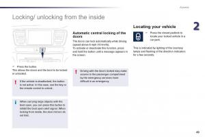 Peugeot-508-owners-manual page 51 min