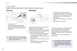 Peugeot-508-owners-manual page 66 min