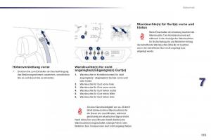 Peugeot-508-Handbuch page 175 min