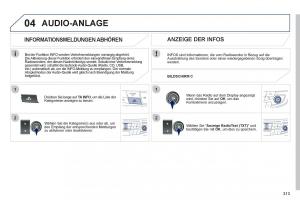 Peugeot-508-Handbuch page 315 min