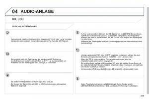 Peugeot-508-Handbuch page 317 min