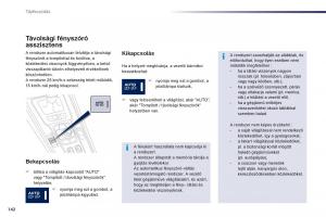 Peugeot-508-Kezelesi-utmutato page 144 min