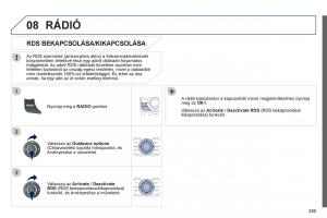 Peugeot-508-Kezelesi-utmutato page 291 min