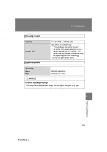 Toyota-4Runner-5-V-N280-owners-manual page 603 min