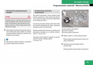 Mercedes-Benz-SLK-R171-instrukcja-obslugi page 76 min