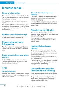 BMW-i3-owners-manual page 170 min