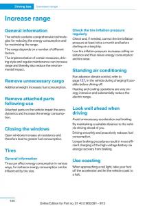 BMW-i8-owners-manual page 160 min