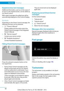 BMW-i8-owners-manual page 98 min