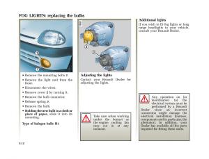 Renault-Clio-II-2-owners-manual page 142 min