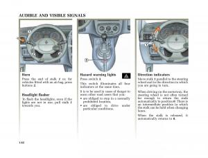 Renault-Clio-II-2-owners-manual page 70 min