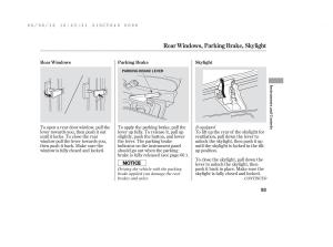 Honda-Element-owners-manual page 99 min