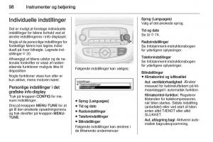 Opel-Adam-Bilens-instruktionsbog page 100 min