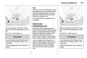 Opel-Adam-Bilens-instruktionsbog page 129 min