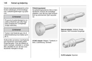 Opel-Adam-Bilens-instruktionsbog page 150 min