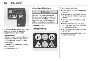 Opel-Adam-Bilens-instruktionsbog page 158 min