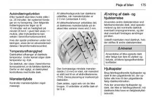 Opel-Adam-Bilens-instruktionsbog page 177 min