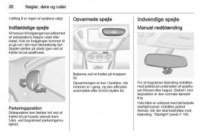 Opel-Adam-Bilens-instruktionsbog page 28 min