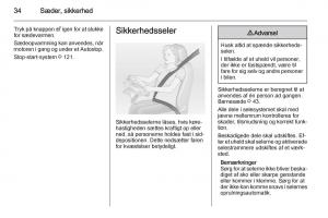 Opel-Adam-Bilens-instruktionsbog page 36 min