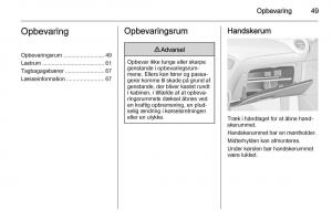 Opel-Adam-Bilens-instruktionsbog page 51 min