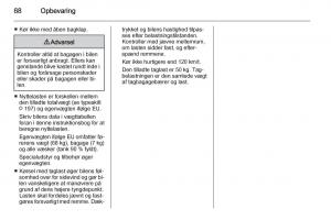 Opel-Adam-Bilens-instruktionsbog page 70 min