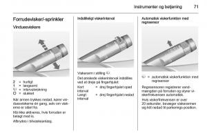 Opel-Adam-Bilens-instruktionsbog page 73 min