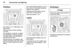 Opel-Adam-Bilens-instruktionsbog page 78 min