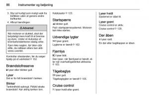 Opel-Adam-Bilens-instruktionsbog page 88 min