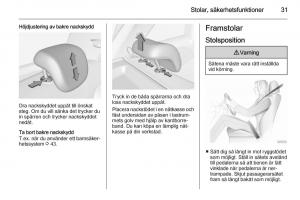 Opel-Adam-instruktionsbok page 33 min