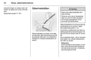 Opel-Adam-instruktionsbok page 36 min