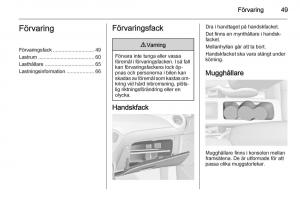 Opel-Adam-instruktionsbok page 51 min