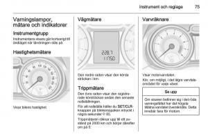 Opel-Adam-instruktionsbok page 77 min