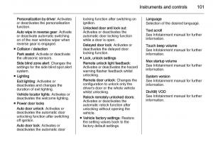 Opel-Adam-owners-manual page 103 min