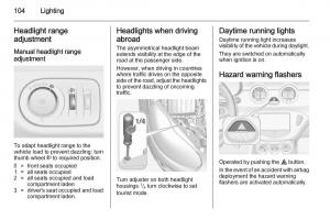 Opel-Adam-owners-manual page 106 min