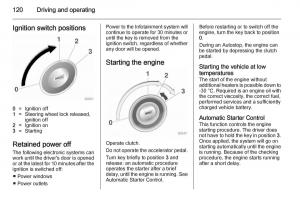 Opel-Adam-owners-manual page 122 min