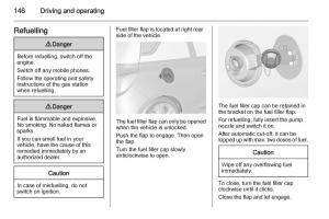 Opel-Adam-owners-manual page 148 min