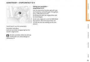 Mini-Cooper-One-I-1-handleiding page 74 min